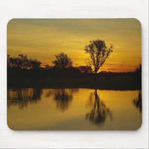 Sunset, Yellow Water Billabong Mouse Mat