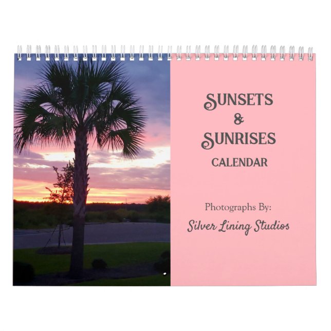 Sunsets and Sunrises Calendar (Cover)