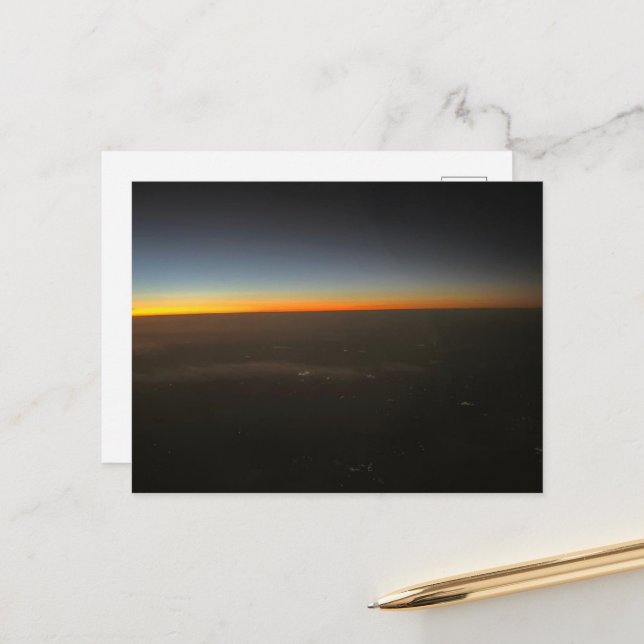 sunsets beauty postcard (Front/Back In Situ)