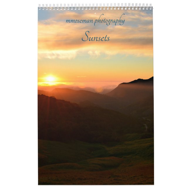 Sunsets Calendar (Cover)