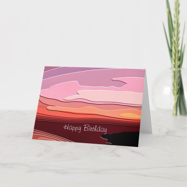 SUNSETS CARD (Front)