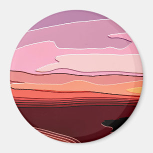 SUNSETS MAGNET