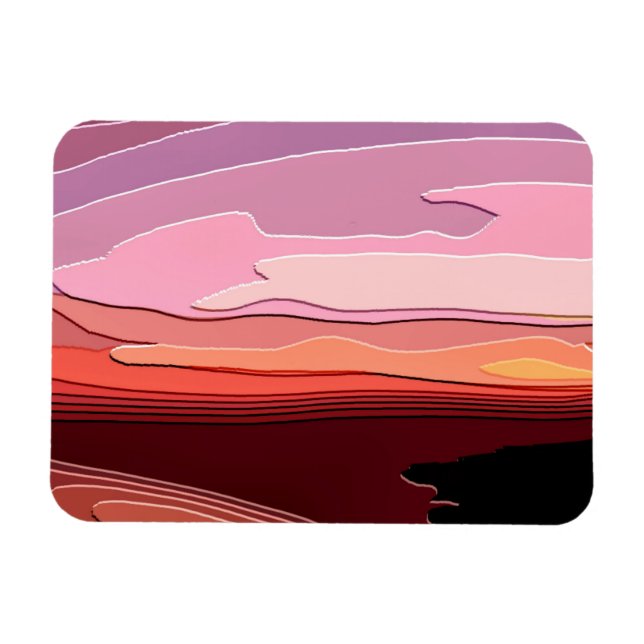 SUNSETS MAGNET (Horizontal)