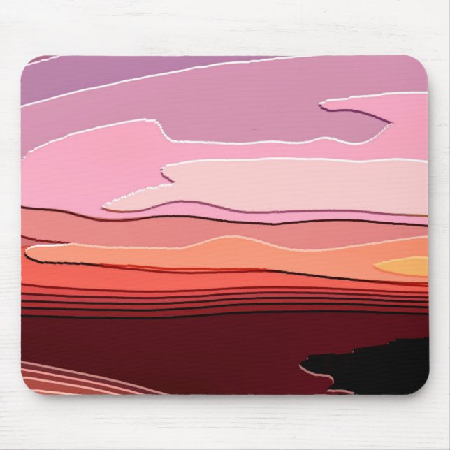 SUNSETS MOUSE MAT (Front)