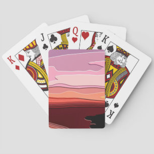 SUNSETS PLAYING CARDS