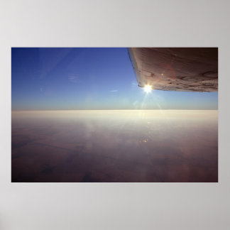 Sunsets under Wing Poster