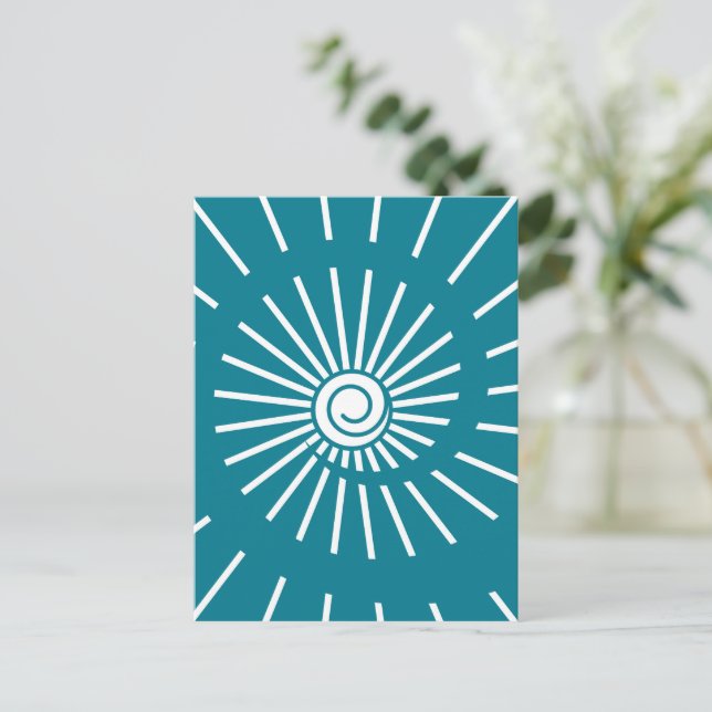 Sunshine 11 holiday postcard (Standing Front)