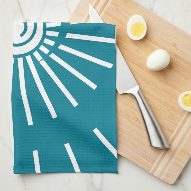 Sunshine 11 tea towel (Quarter Fold)