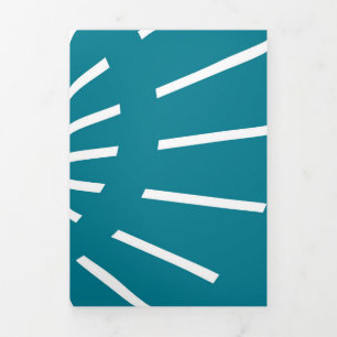 Sunshine 11 Tri-Fold holiday card