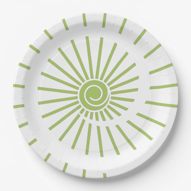 Sunshine 14 paper plate (Front)