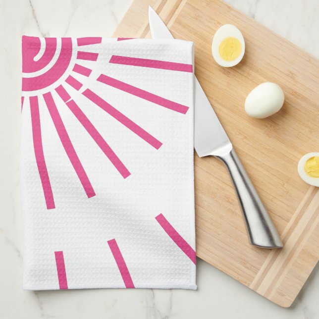 Sunshine 15 tea towel (Quarter Fold)