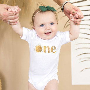 Sunshine 1st Birthday Sun Baby Bodysuit