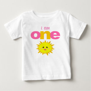 Sunshine 1st Birthday T-shirt Toddler Baby Kid