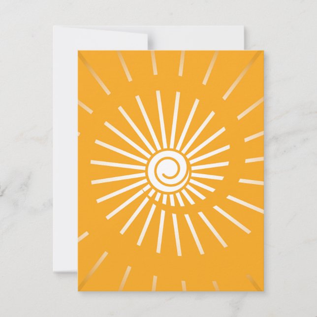 Sunshine 2 card (Front)