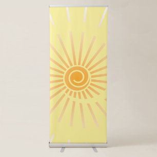 Sunshine 3 retractable banner