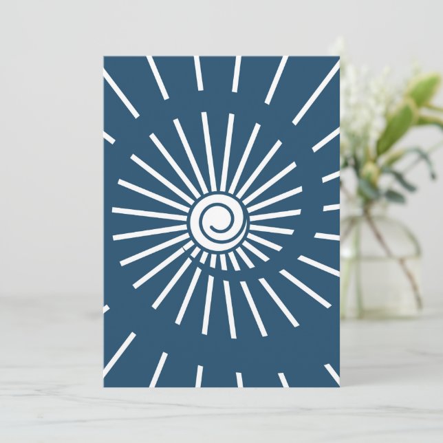 Sunshine 8 thank you card (Standing Front)