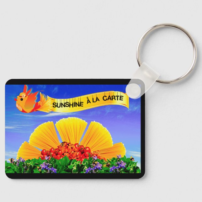 SUNSHINE ALA CARTE! KEY RING (Front)