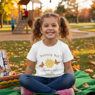  “Sunshine and Butterflies” t-shirt