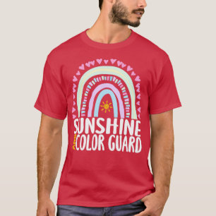 Sunshine and Colour Guard Cute Rainbow Graphic for T-Shirt