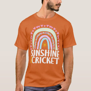 Sunshine and Cricket Cute Rainbow  for Womens Kids T-Shirt