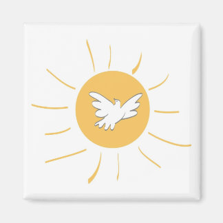 Sunshine and Dove Magnet