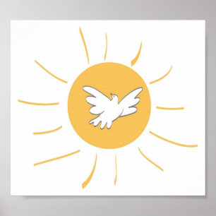 Sunshine and Dove Poster