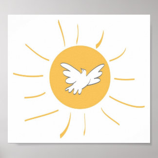 Sunshine and Dove Poster