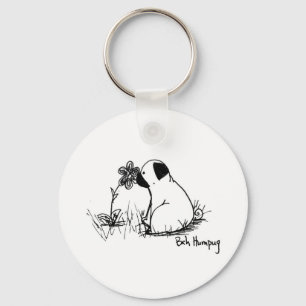 Sunshine and Flowers Key Ring