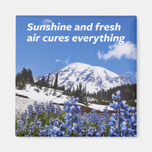 Sunshine and Fresh Air Magnet
