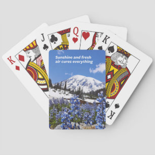 Sunshine and Fresh Air Playing Cards
