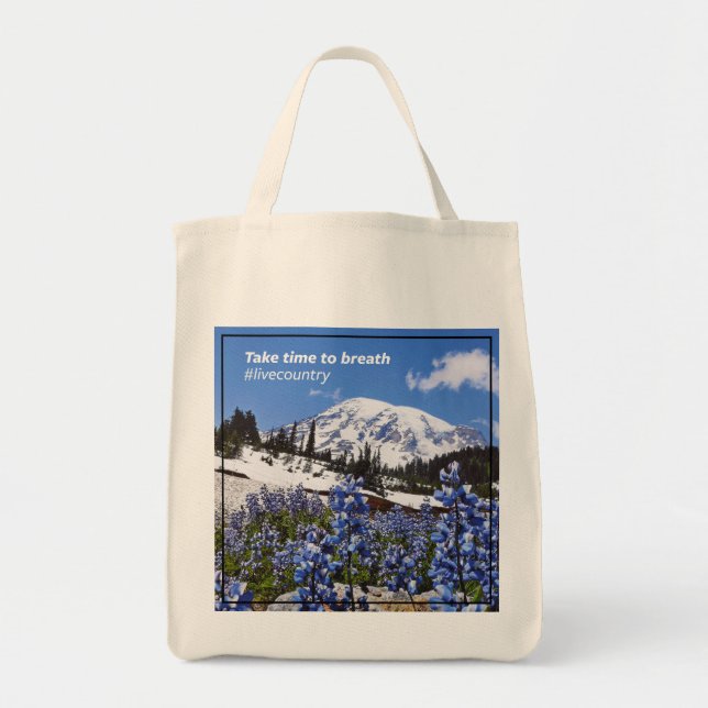Sunshine and Fresh Air Tote Bag (Front)