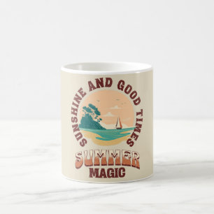 Sunshine and good times - summer magic coffee mug