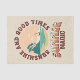 Sunshine and good times - summer magic tissue paper