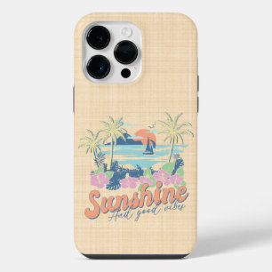 Sunshine and Good Vibes - A tropical paradise iPhone 14 Pro Max Case