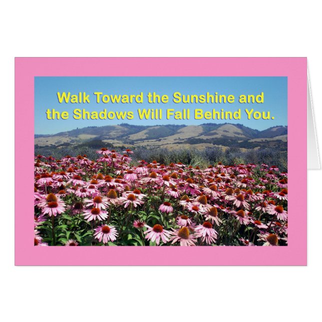 Sunshine and Shadows Card (Front Horizontal)