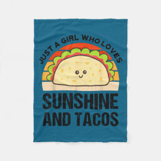 Sunshine and taco cinco de mayo fiesta mexican fleece blanket