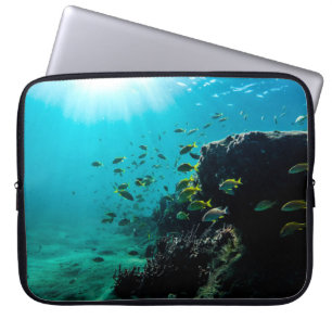 Sunshine and Tropical Fish Laptop Sleeve