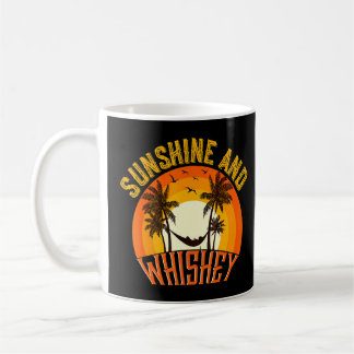 Sunshine And Whiskey Beach Summer Bourbon Shot Gla Coffee Mug