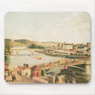 Sunshine at Rouen, 1896 (oil on canvas) Mouse Mat