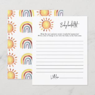 Sunshine Baby bucket list