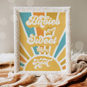 Sunshine Baby Shower Here Come The Son Favours Pos Poster