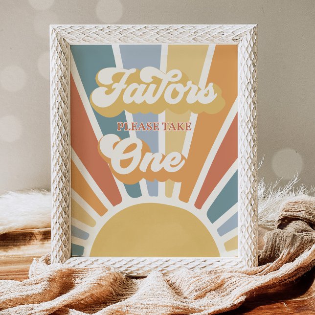 Sunshine Baby Shower Here Come The Son Favours Poster (Creator Uploaded)