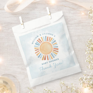 Sunshine Baby Shower Thank You Favour Bags
