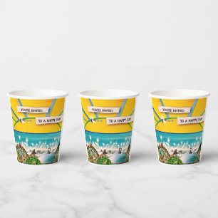 SUNSHINE BANNER PAPER CUPS