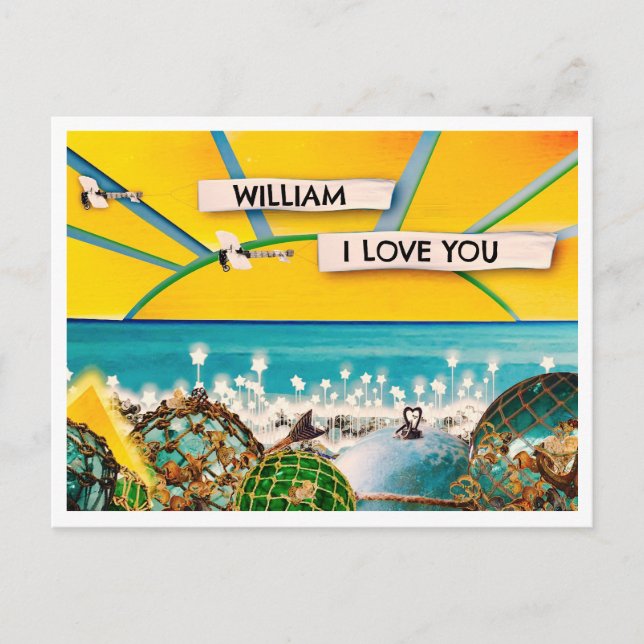 SUNSHINE BANNER POSTCARD (Front)