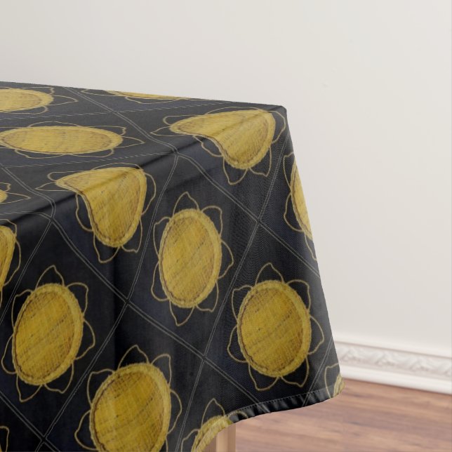 Sunshine Baskets Tablecloth (In Situ)