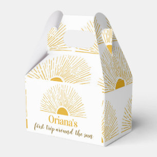 Sunshine Birthday Favor Box
