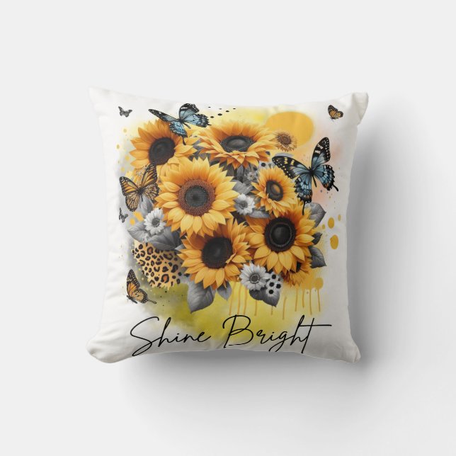 Sunshine Bloom Cushion (Front)