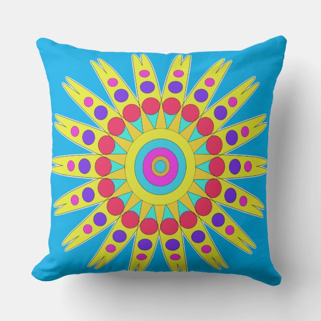 Sunshine Blue Sky Cushion (Front)