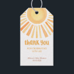Sunshine boho gender neutral baby shower favour ta gift tags<br><div class="desc">For more advanced customisation of this design,  simply select the "Edit using Design Tool" button above!</div>